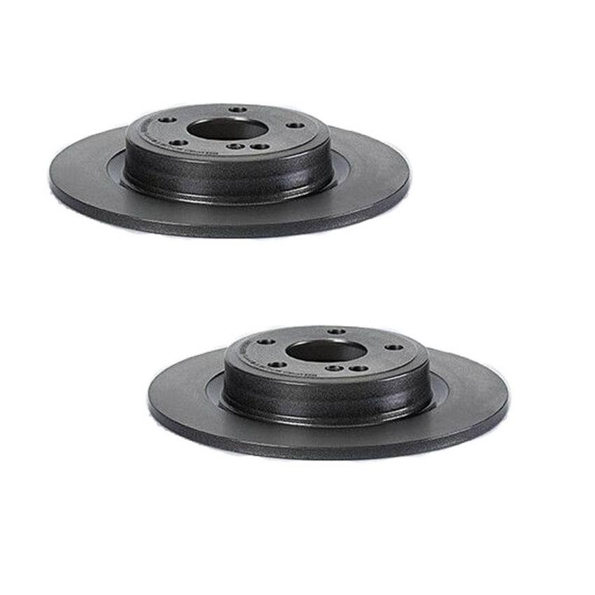 Mercedes Brakes Kit – Pads & Rotors Front and Rear (295mm/295mm) (Ceramic) 246423011207 – Brembo 1639700KIT