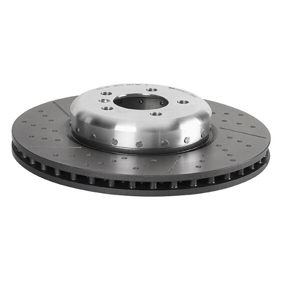 Brembo Brake Pads and Rotors Kit – Front and Rear (370mm/345mm) (Low-Met)