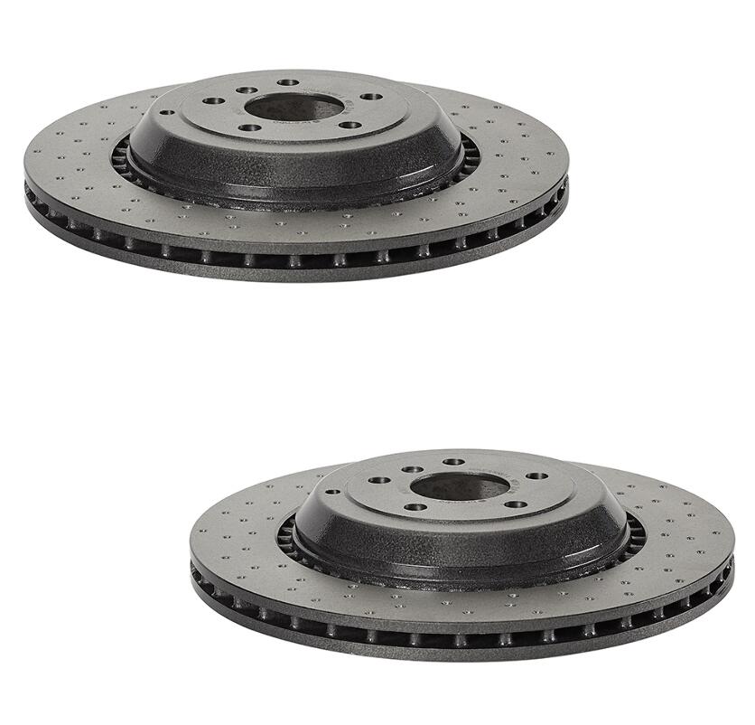 Mercedes Brakes Kit – Pads & Rotors Front and Rear (390mm/365mm) (Ceramic) 164421071264 – Brembo 2899183KIT