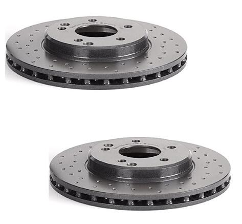 Mercedes Brakes Kit – Pads & Rotors Front and Rear (288mm/278mm) (Xtra) (Ceramic) 004420022041 – Brembo 3052546KIT