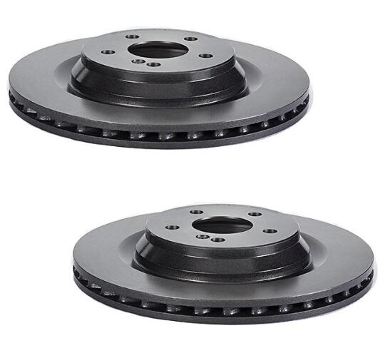 Brembo Brake Pads and Rotors Kit – Front and Rear (360mm/330mm) (Low-Met)