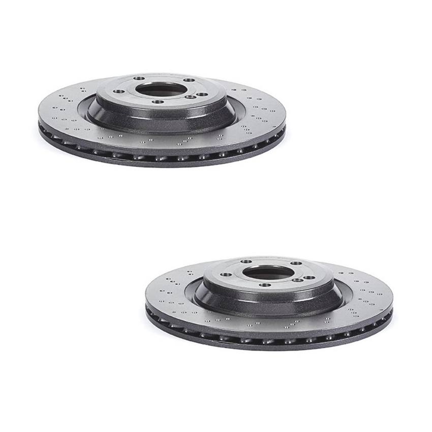 Mercedes Brakes Kit – Pads & Rotors Frond and Rear (360mm/320mm) (Ceramic) 231421131207 – Brembo 4055593KIT