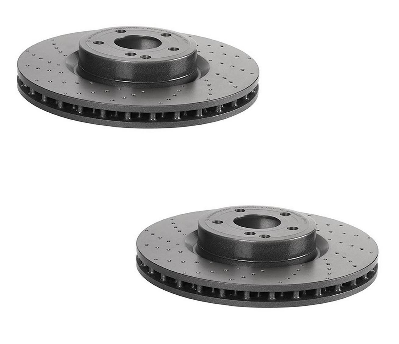 Mercedes Brakes Kit – Pads & Rotors Frond and Rear (342mm/320mm) (Ceramic) 231421101207 – Brembo 4055600KIT