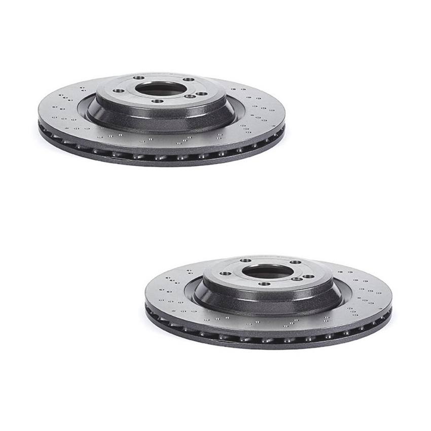 Mercedes Brakes Kit – Pads & Rotors Frond and Rear (342mm/320mm) (Ceramic) 231421101207 – Brembo 4055600KIT