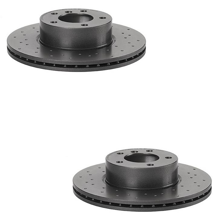 Brembo Brake Pads and Rotors Kit – Front and Rear