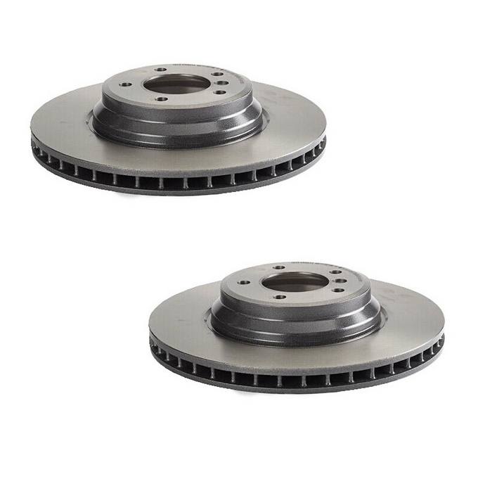 Brembo Brake Pads and Rotors Kit – Front and Rear (348mm/336mm) (Low-Met)