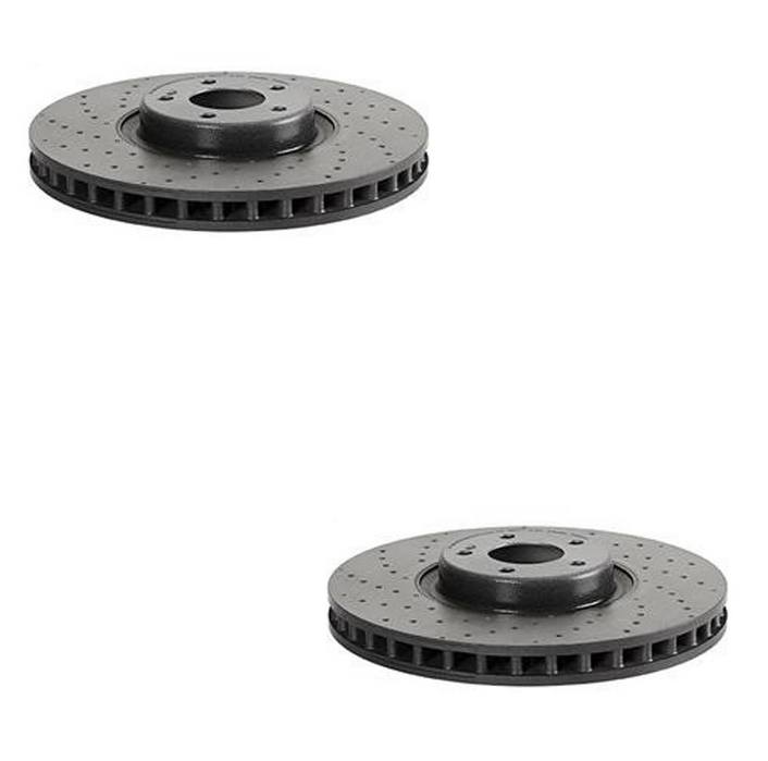 Brembo Brake Pads and Rotors Kit – Front and Rear