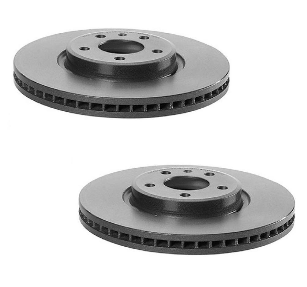 Audi Brake Kit – Pads and Rotors Front and Rear (320mm/300mm) (Ceramic) 8R0698151S – Brembo 4165726KIT