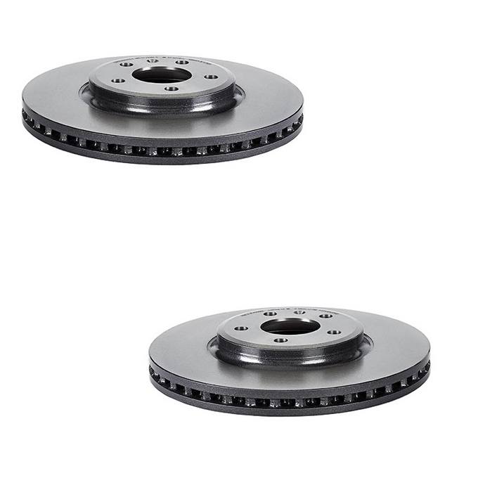 Audi Brake Kit – Pads and Rotors Front and Rear (320mm/300mm) (Ceramic) 8R0698151S – Brembo 4166790KIT