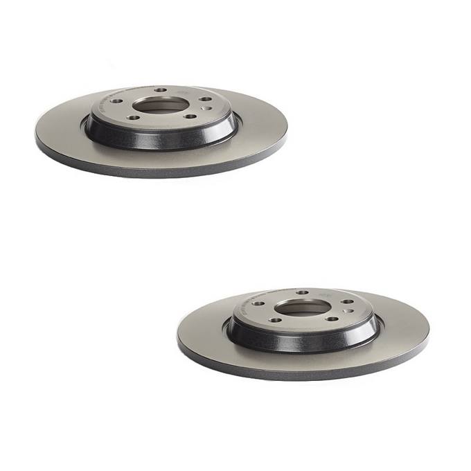 Audi Brake Kit – Pads and Rotors Front and Rear (320mm/300mm) (Ceramic) 8R0698151S – Brembo 4166790KIT