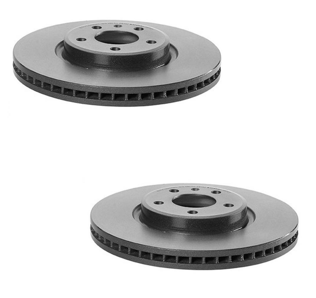 Audi Brake Kit – Pads and Rotors Front and Rear (320mm/300mm) (Ceramic) 8R0698151S – Brembo 4166795KIT