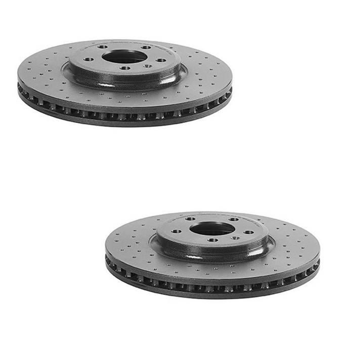 Brembo Brake Pads and Rotors Kit – Front and Rear (320mm/300mm) (Ceramic)