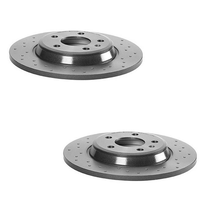 Brembo Brake Pads and Rotors Kit – Front and Rear (320mm/300mm) (Ceramic)