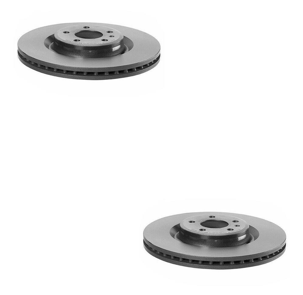 Audi Brake Kit – Pads and Rotors Front and Rear (345mm/330mm) (Ceramic) 8R0698151T – Brembo 4175570KIT