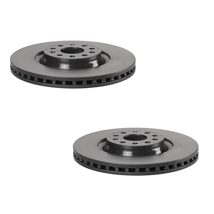 VW Brakes Kit – Pads & Rotors Front and Rear (340mm/310mm) (Ceramic) JZW698451M – Brembo 4175980KIT