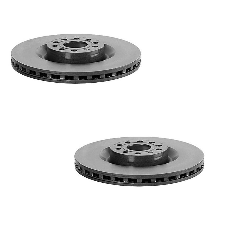 Brembo Brake Pads and Rotors Kit – Front and Rear (345mm/310mm) (Ceramic)