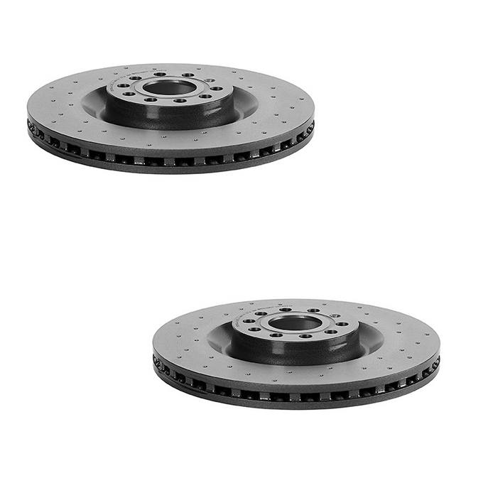 Brembo Brake Pads and Rotors Kit – Front and Rear (345mm/310mm) (Ceramic)