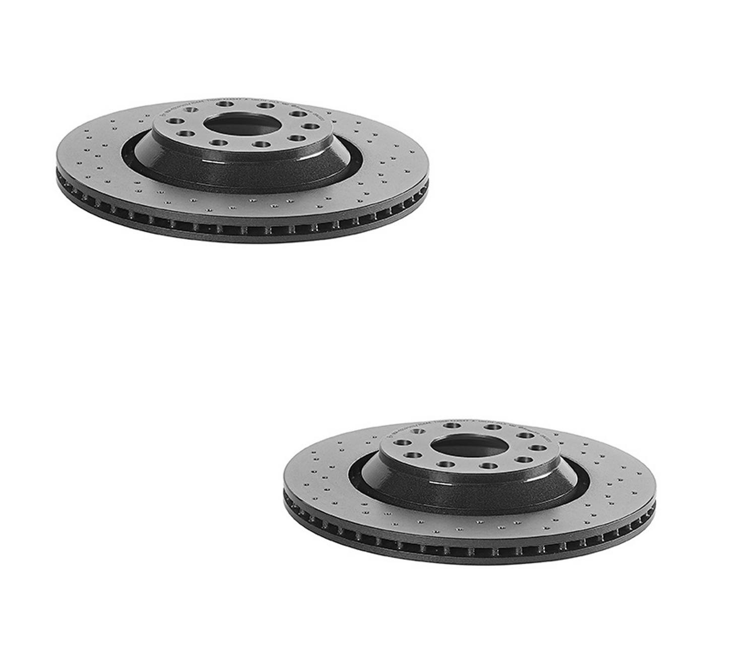 VW Brakes Kit – Pads & Rotors Front and Rear (340mm/310mm) (Ceramic) JZW698451M – Brembo 4176001KIT