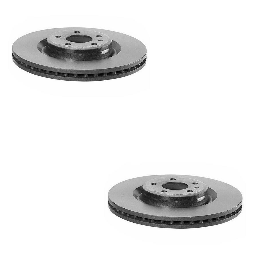 Brembo Brake Pads and Rotors Kit – Front and Rear (345mm/330mm) (Low-Met)