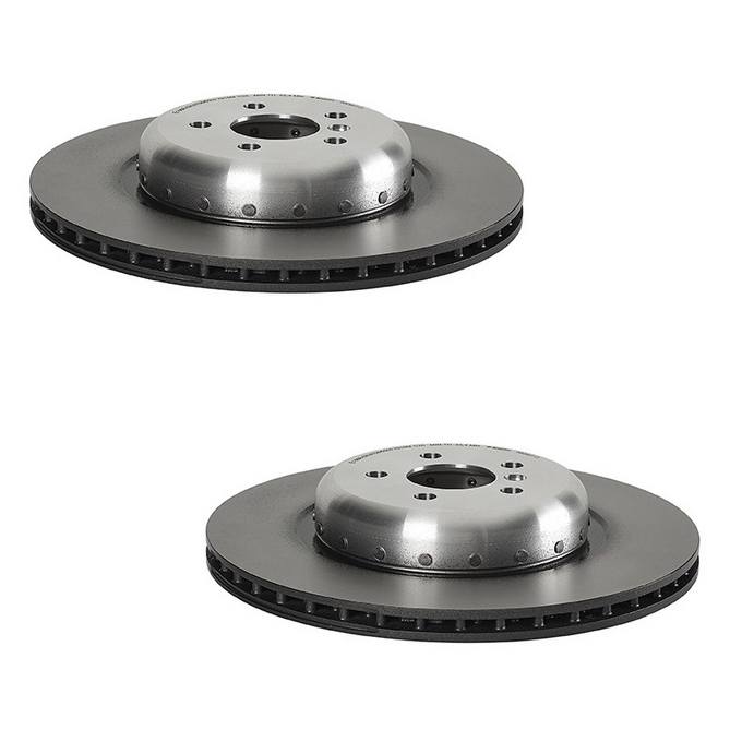 Brembo Brake Pads and Rotors Kit – Front and Rear (395mm/370mm) (Low-Met)