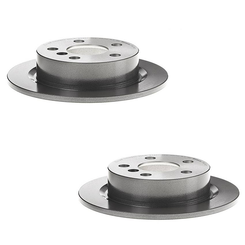 Brembo Brake Pads and Rotors Kit – Front and Rear (294mm/259mm) (Low-Met)