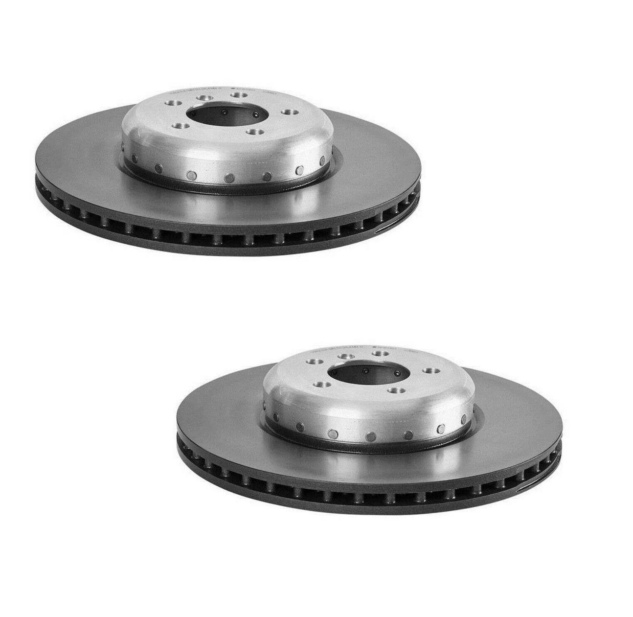 Brembo Brake Pads and Rotors Kit – Front and Rear (370mm/345mm) (Low-Met)