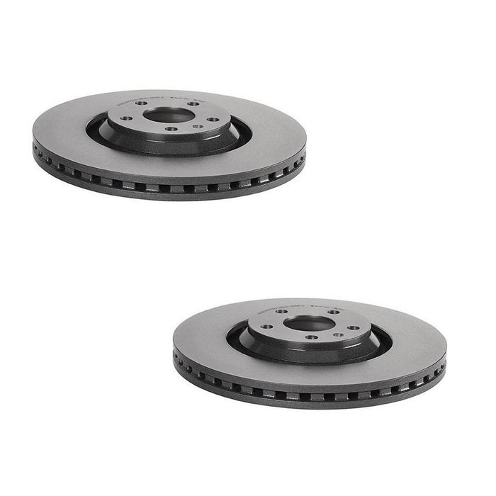 Audi Brake Kit – Pads and Rotors Front and Rear (340mm/310mm) (Low-Met) 8J0698151F – Brembo 4189378KIT