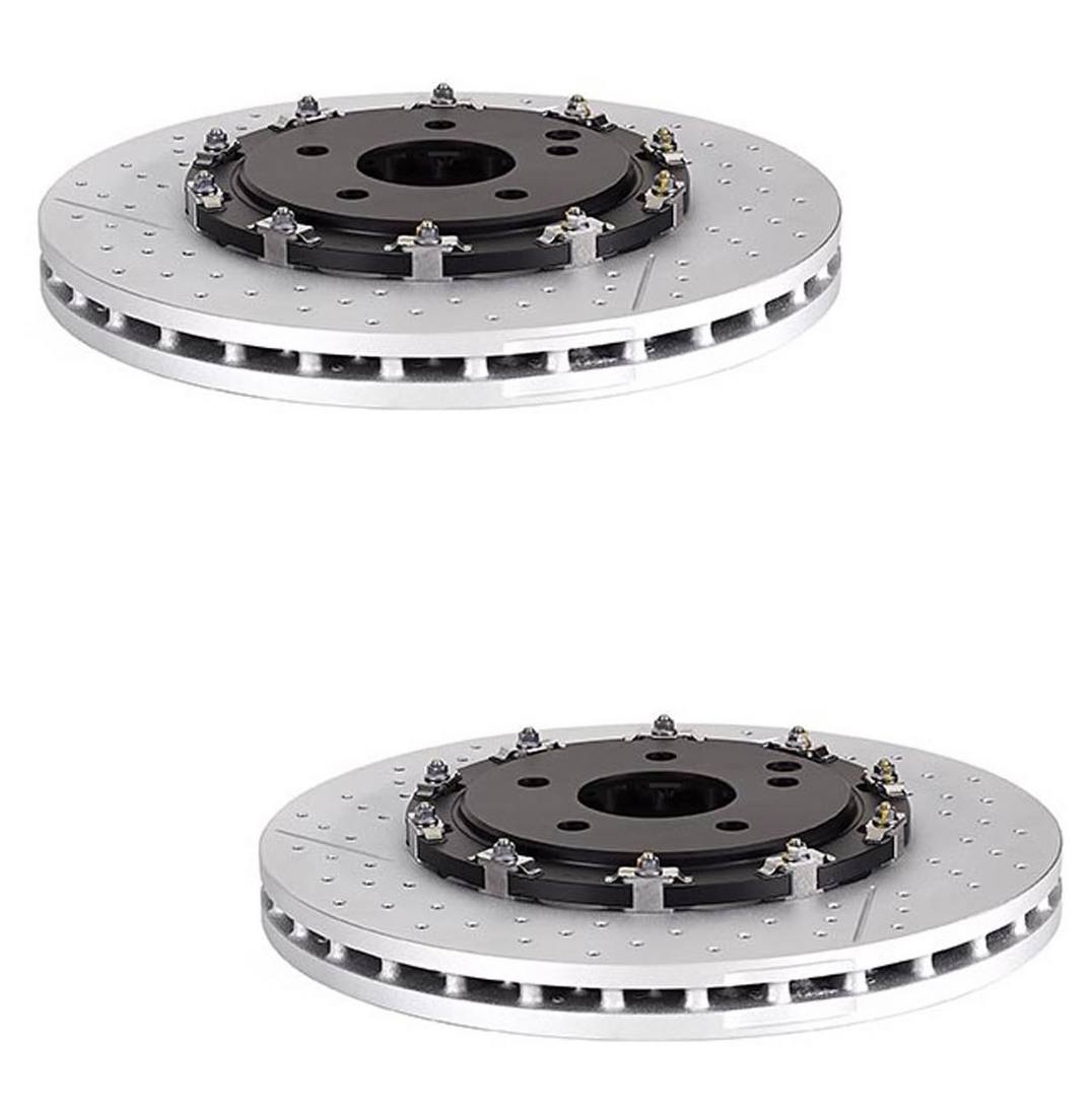 Mercedes Brakes Kit – Pads & Rotors Front and Rear (340mm/330mm) (Low-Met) 005420672041 – Brembo 4191370KIT