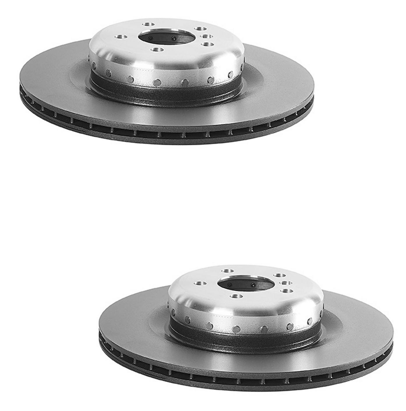 Brembo Brake Pads and Rotors Kit – Front and Rear (395mm/385mm) (Low-Met)