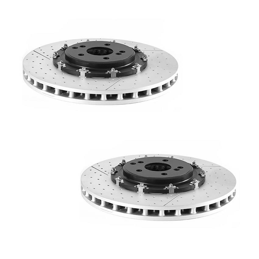 Brembo Brake Pads and Rotors Kit – Front and Rear (390mm/360mm) (Ceramic)