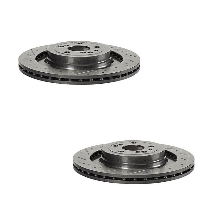 Brembo Brake Pads and Rotors Kit – Front and Rear (390mm/360mm) (Ceramic)