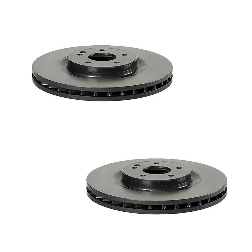 Brembo Brake Pads and Rotors Kit – Front and Rear (334mm/300mm) (Ceramic)