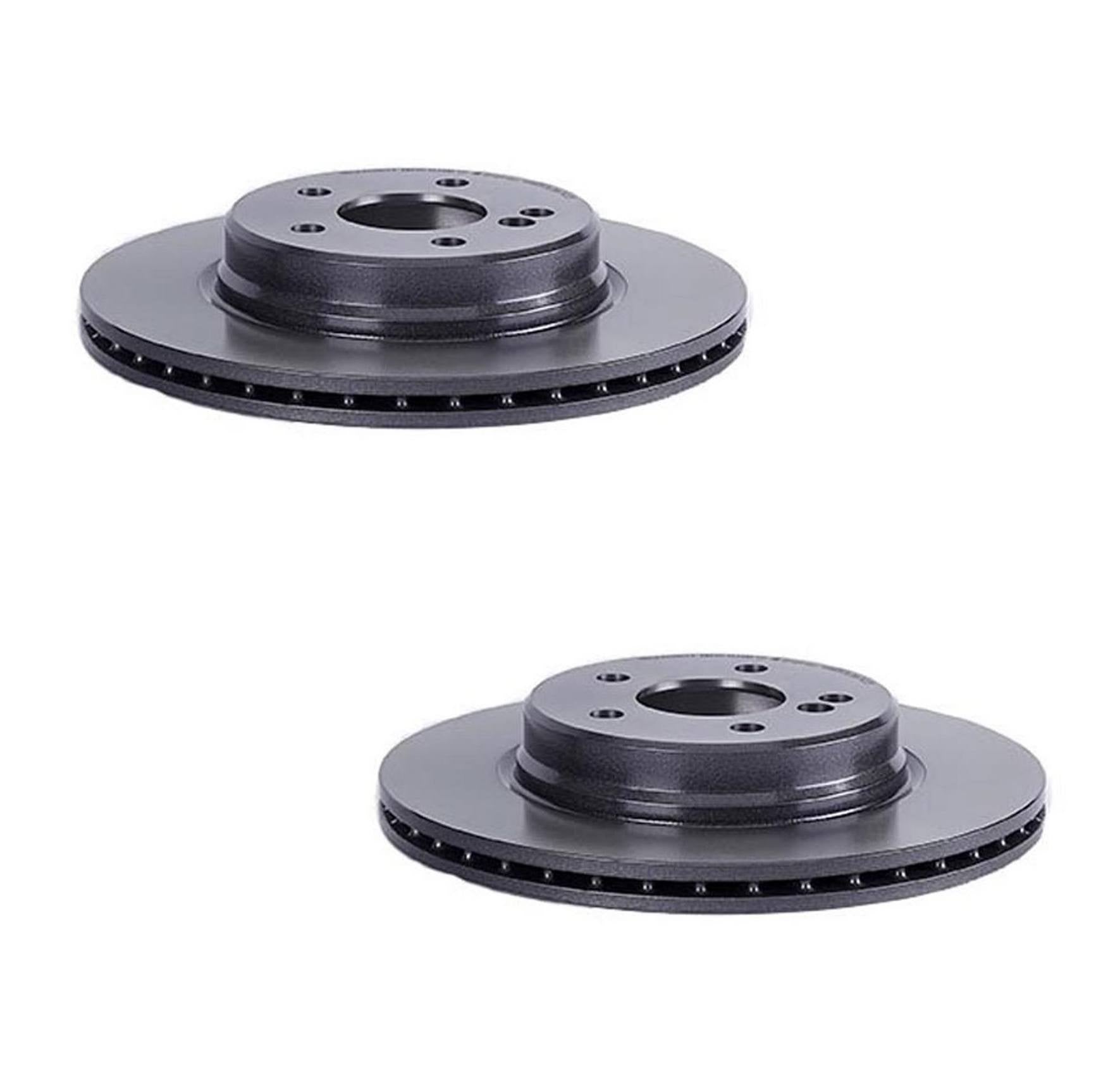 Mercedes Brakes Kit – Pads & Rotors Front and Rear (320mm/300mm) (Low-Met) 129423031264 – Brembo 4195362KIT