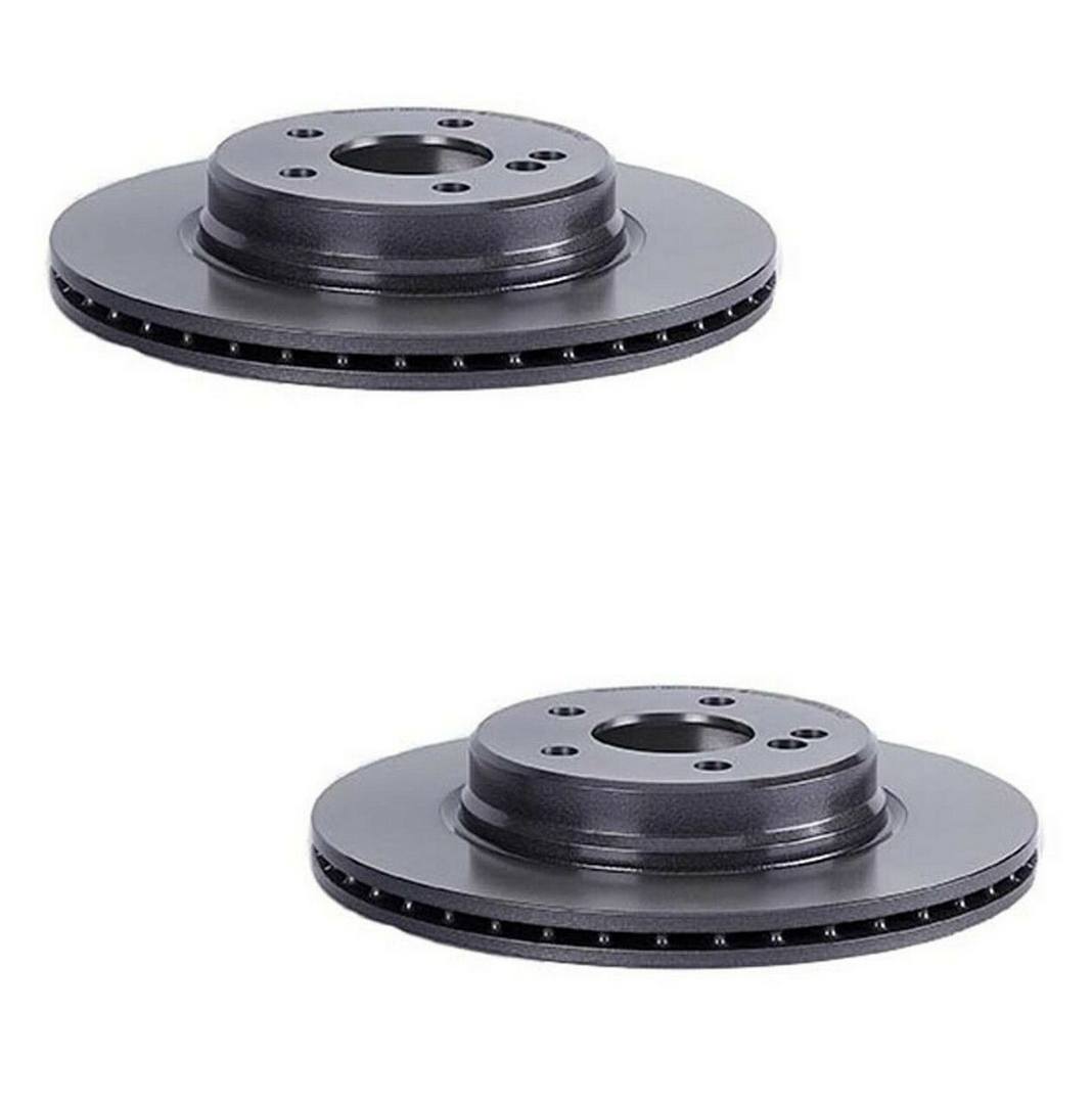 Mercedes Brakes Kit – Pads & Rotors Front and Rear (320mm/300mm) (Low-Met) 129423031264 – Brembo 4196723KIT