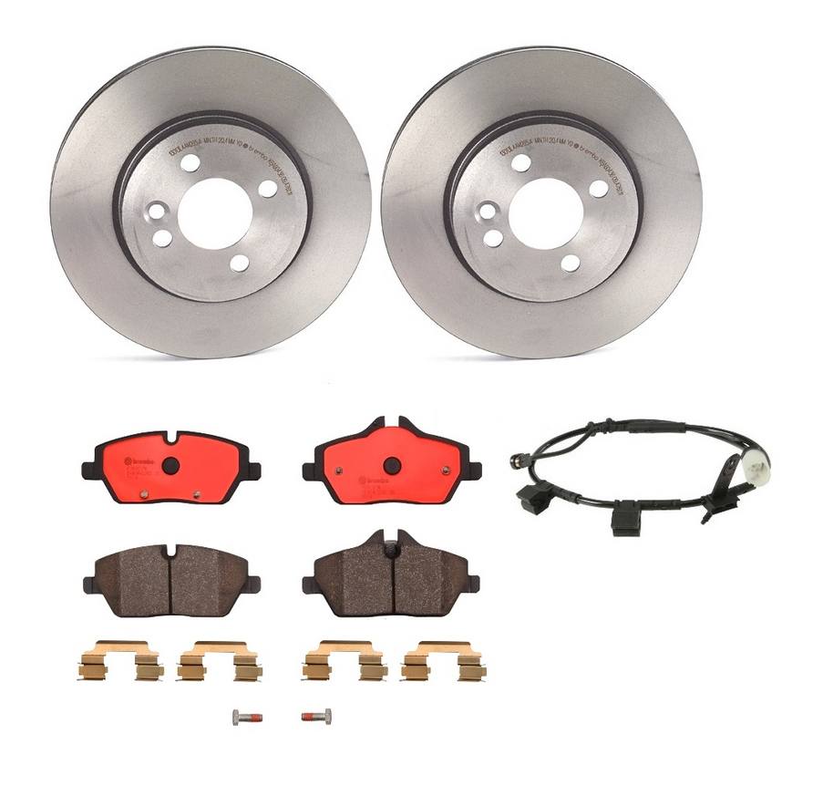 Mini Disc Brake Pad and Rotor Kit – Front (280mm) (Ceramic) 34116858651