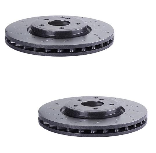 Mercedes Brakes Kit – Brembo Pads and Rotors Front (322mm) (Ceramic) 2115401717 – Brembo 1549030KIT