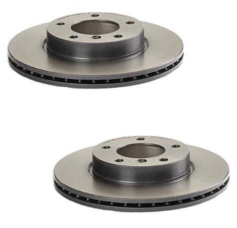 Brembo Brake Pads and Rotors Kit – Front (286mm) (Low-Met)