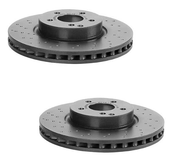 Mercedes Brakes Kit – Brembo Pads and Rotors Front (322mm) (Ceramic) 000421301207 – Brembo 3052765KIT