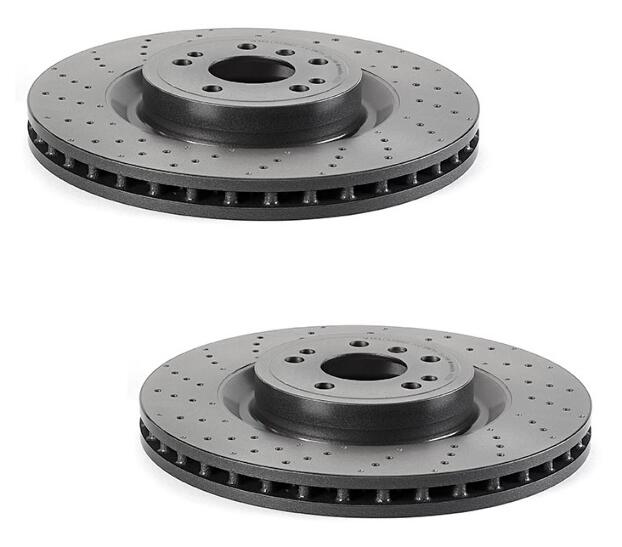 Mercedes Brakes Kit – Brembo Pads and Rotors Front (350mm) (Ceramic) 1664211500 – Brembo 3053412KIT