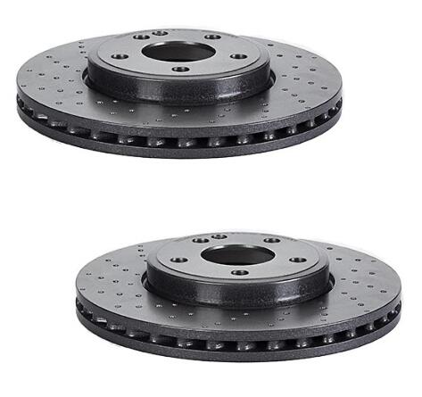 Mercedes Brakes Kit – Brembo Pads and Rotors Front (295mm) (Ceramic) 0084200320 – Brembo 3053571KIT