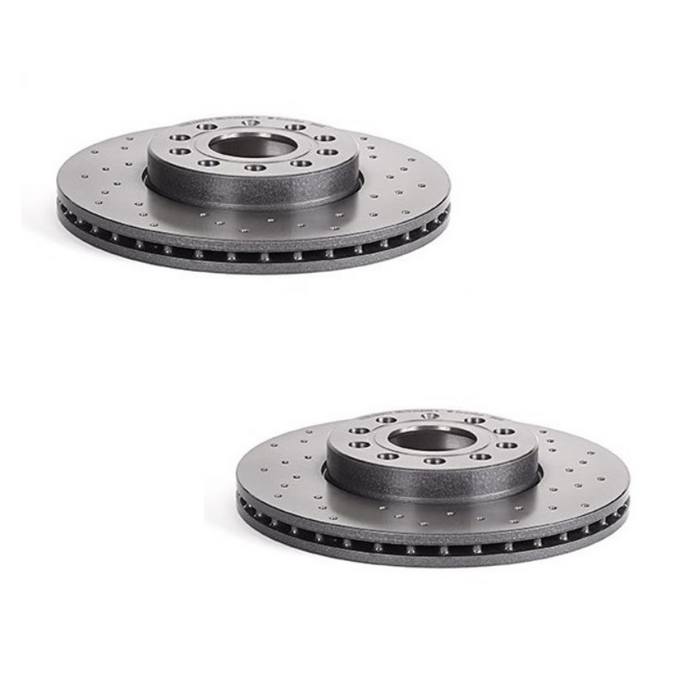 VW Brakes Kit – Brembo Pads and Rotors Front (288mm) (Low-Met) (Xtra) 5Q0698151D – Brembo 4026465KIT