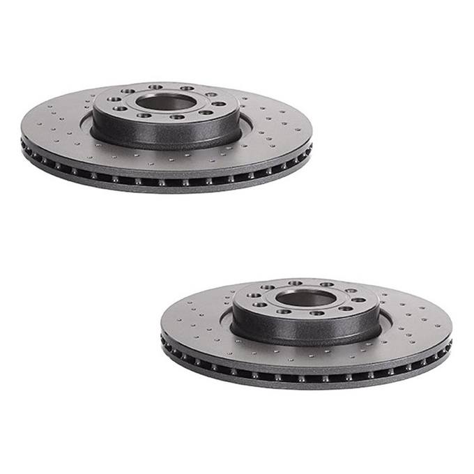 Brembo Brake Pads and Rotors Kit – Front (312mm) (Ceramic) (Xtra)