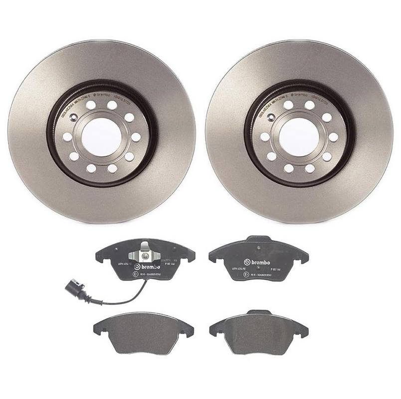 Brembo Brake Pads and Rotors Kit – Front