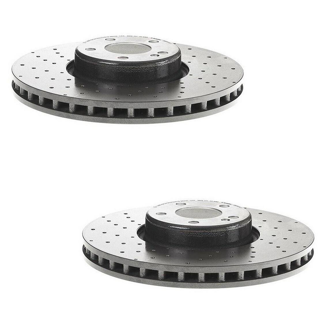 Mercedes Brakes Kit – Brembo Pads and Rotors Front (342mm) (Ceramic) 1695401617 – Brembo 4166873KIT