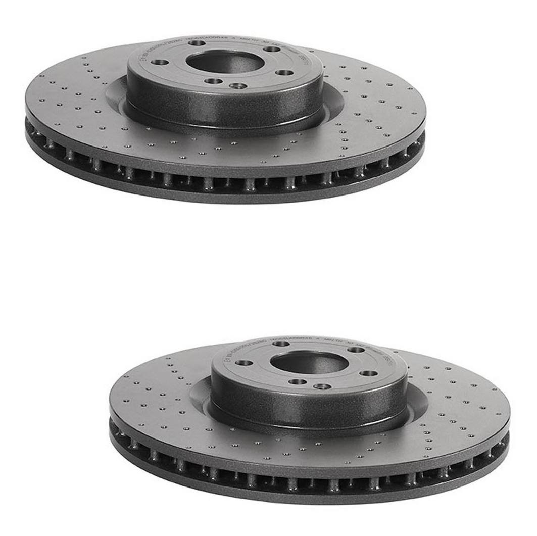 Mercedes Brakes Kit – Brembo Pads and Rotors Front (342mm) (Ceramic) 231421101207 – Brembo 4190171KIT