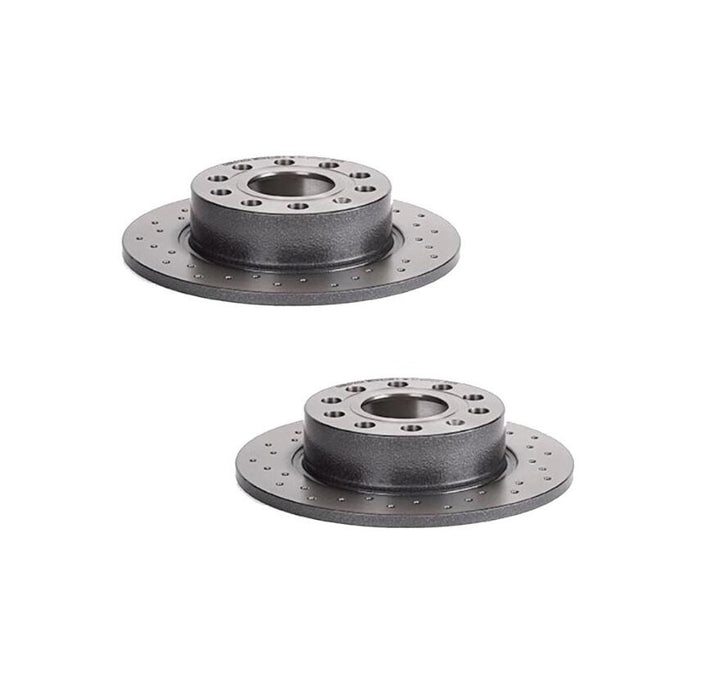 VW Brembo Brakes Kit – Pads and Rotors Rear (255mm) (Xtra) (Ceramic) 8E0698451L – Brembo 2859081KIT