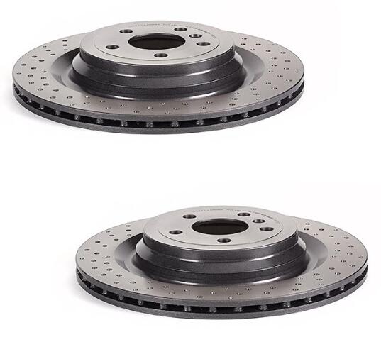 Brembo Brakes Kit – Pads and Rotors Rear (345mm) (Ceramic)