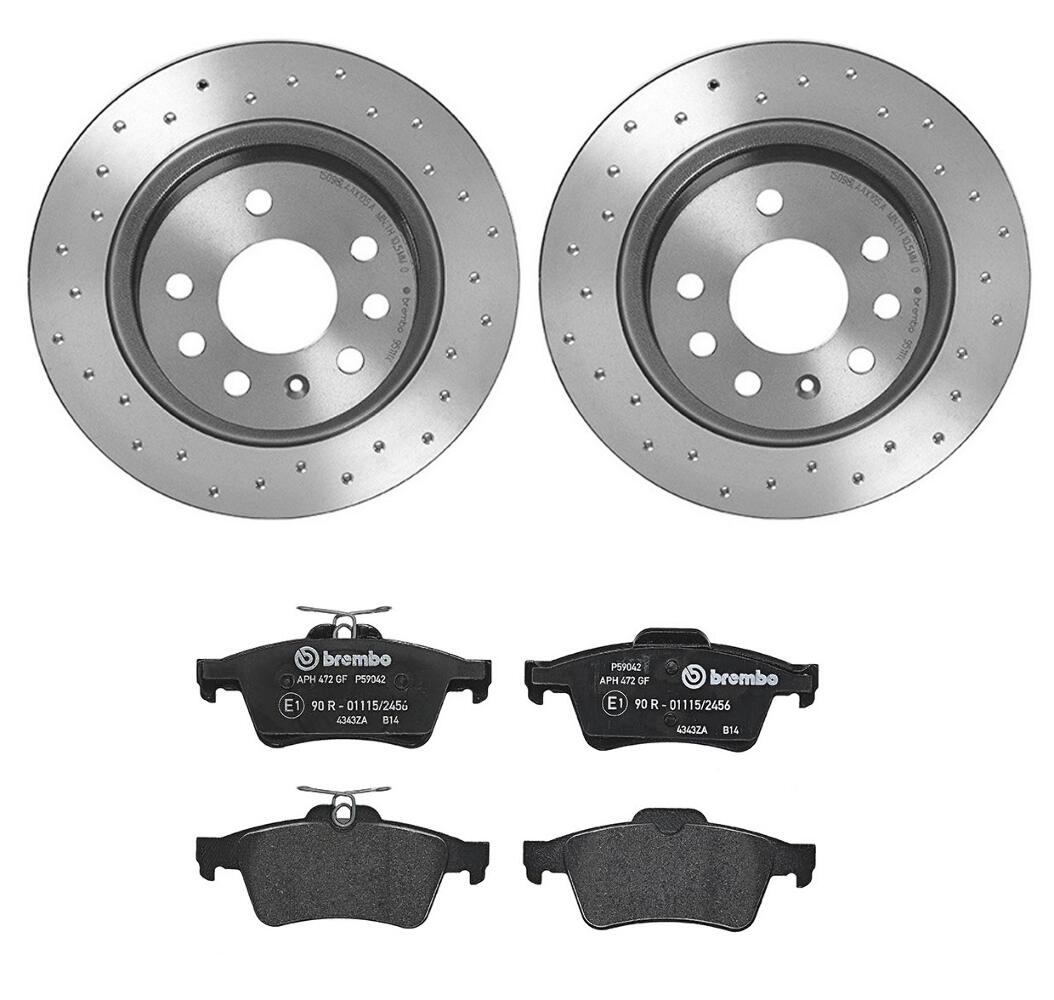 Brembo Brakes Kit – Pads and Rotors Rear