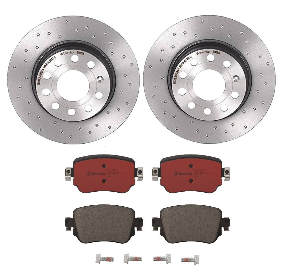 Brembo Brakes Kit – Pads and Rotors Rear