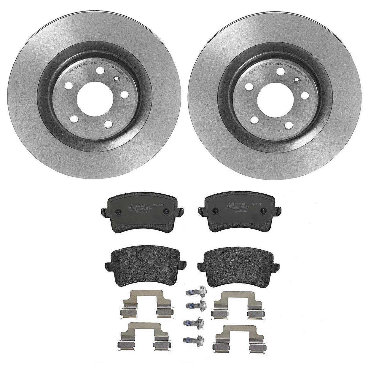 Brembo Brakes Kit – Pads and Rotors Rear